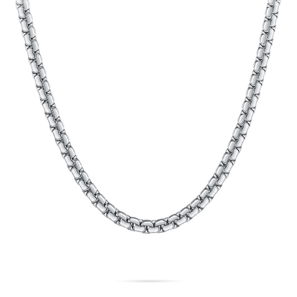 charmante chaîne à maillons en boîte