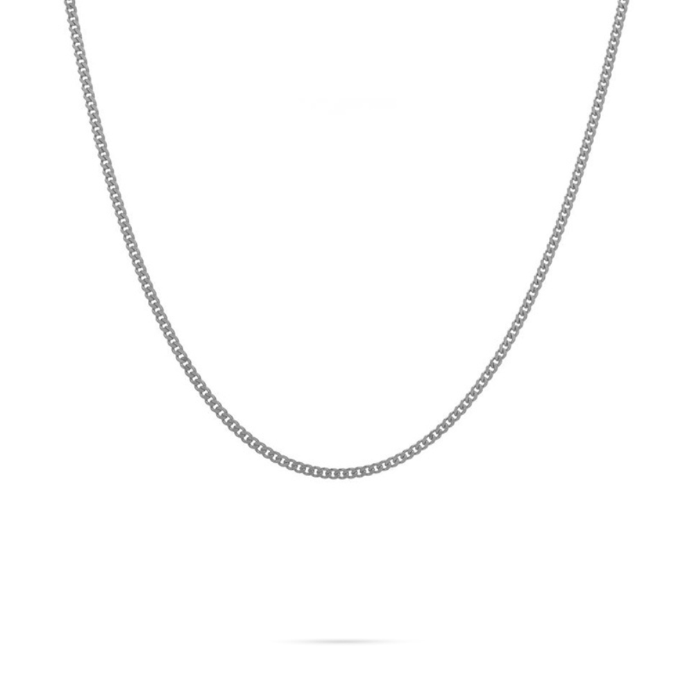 Collier cubain lisse