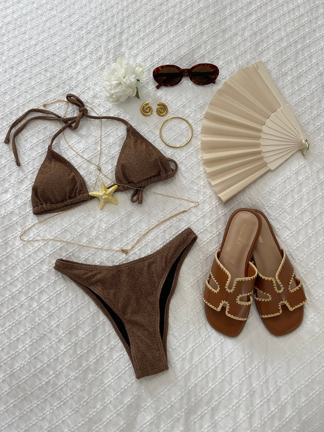 Boucles d'oreilles coquillage chic