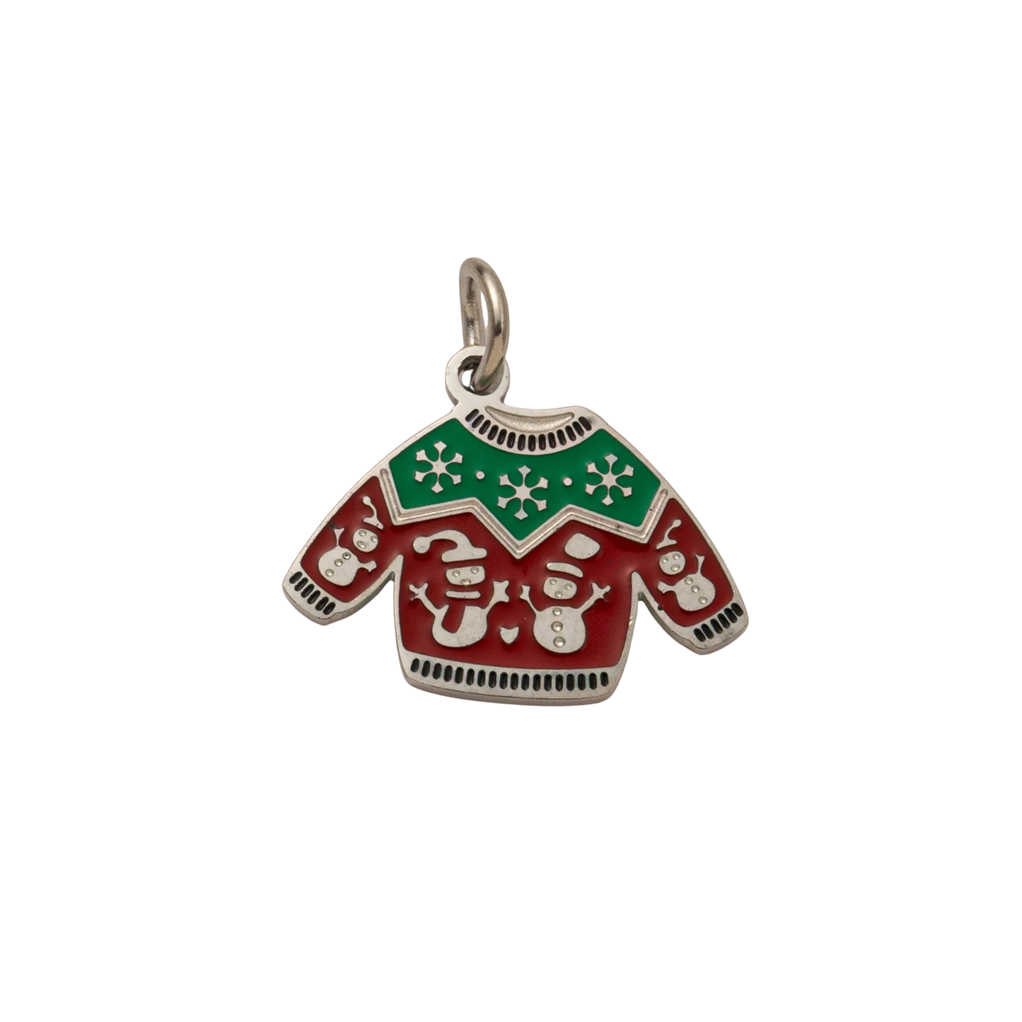 Snowman Sweater Charm