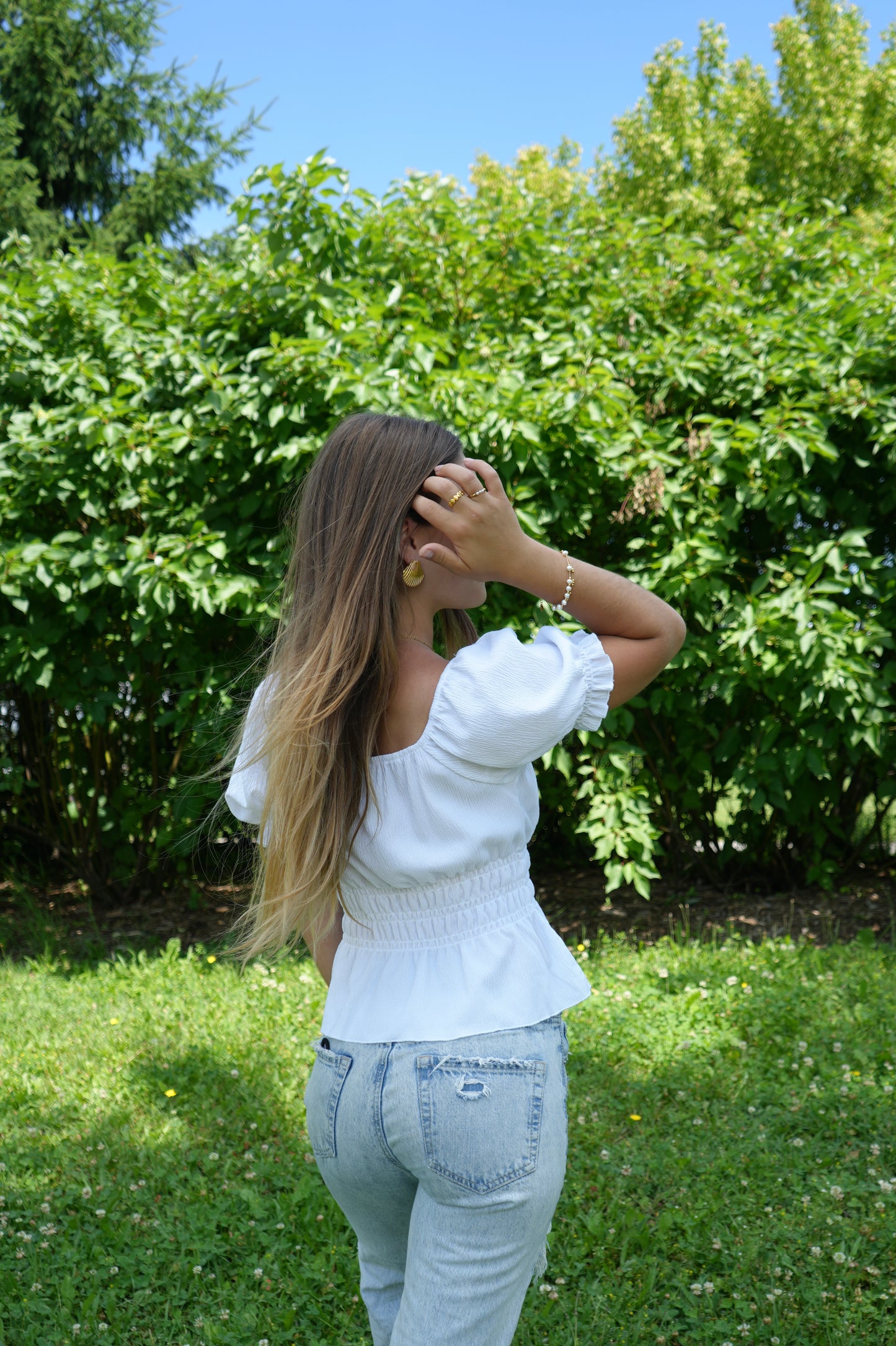 Boucles d'oreilles en coquillage