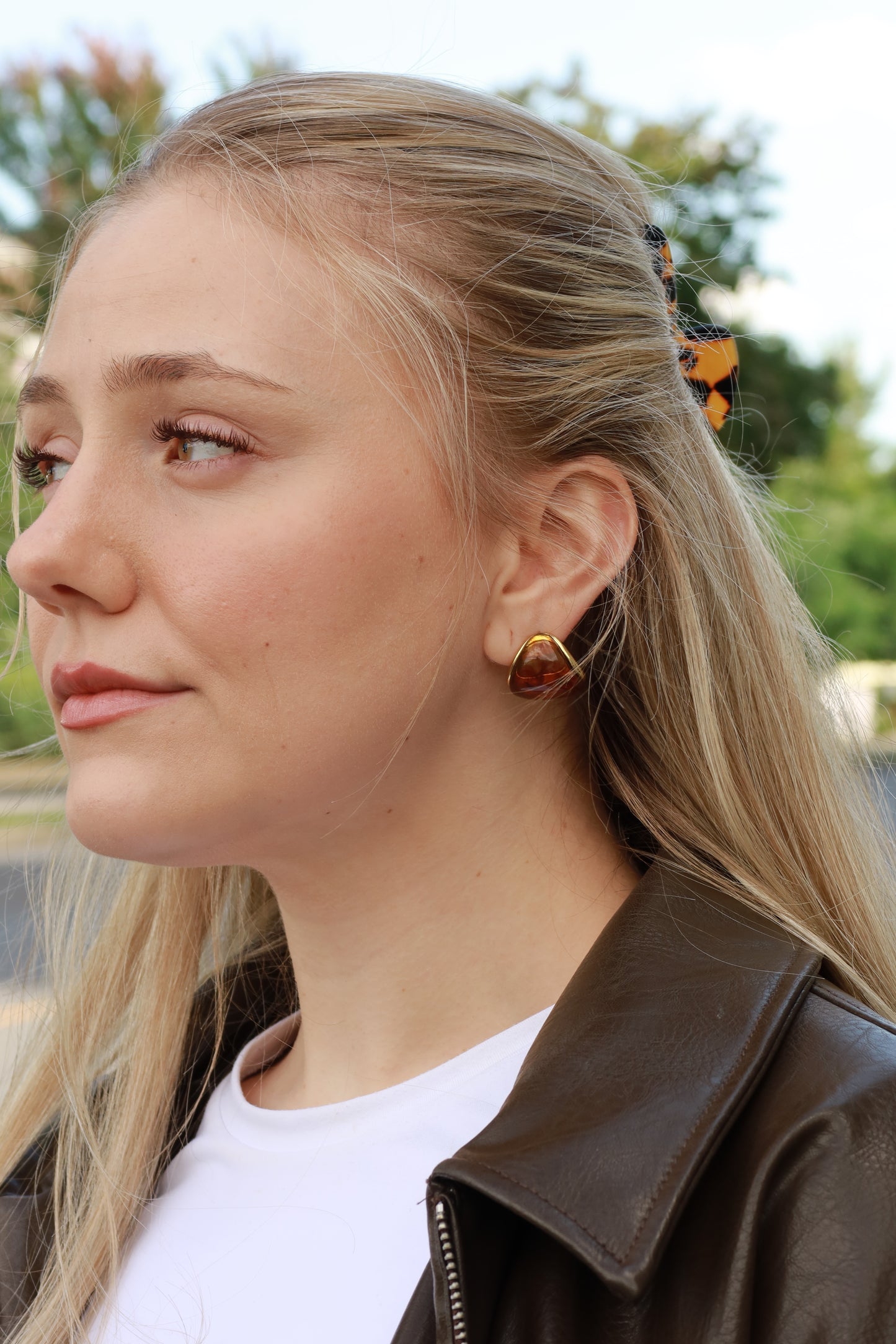 Vanilla & Honey Stud Earrings