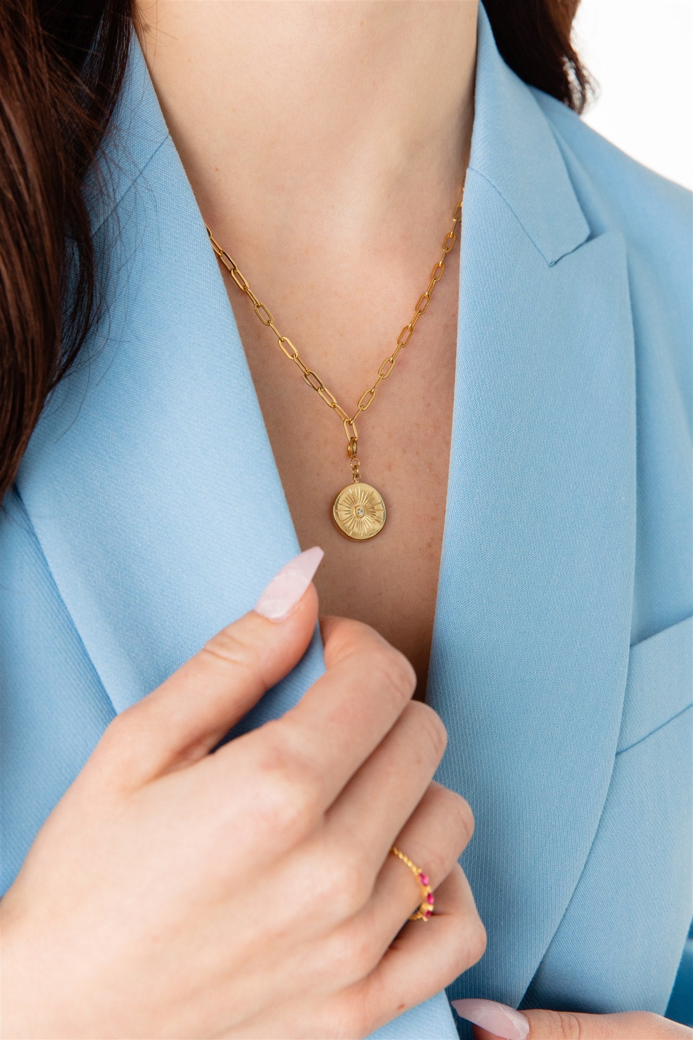 Shining Necklace Charm