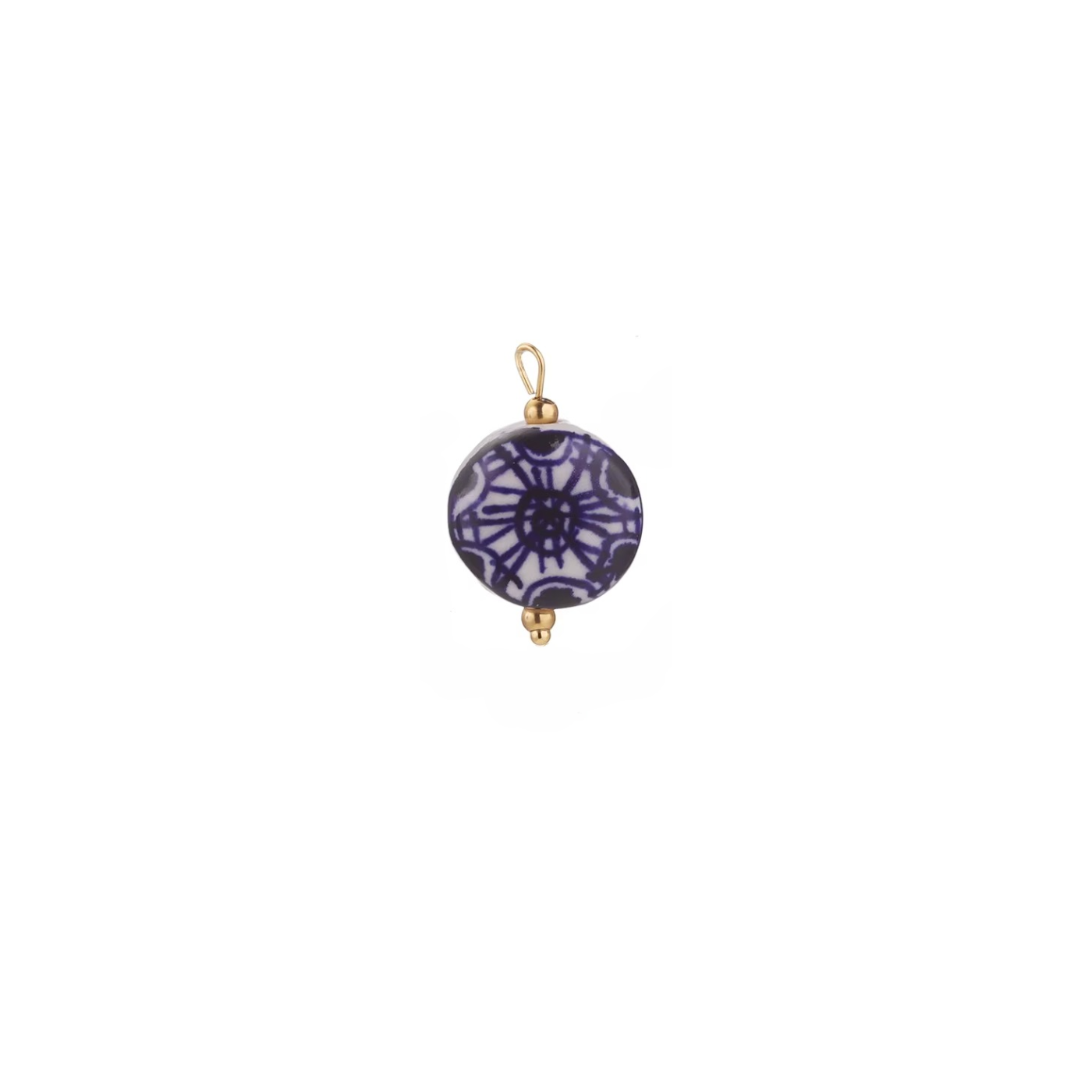Ball pin Ceramics Pendant Charm