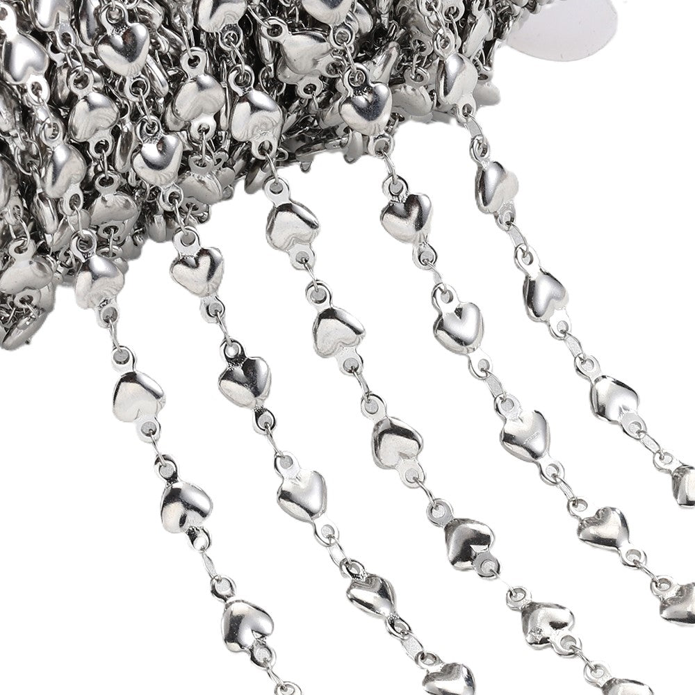 Heart of love Link Chain for Bracelet