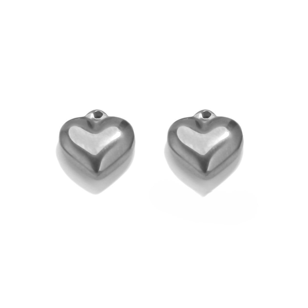 3D Heart Charms