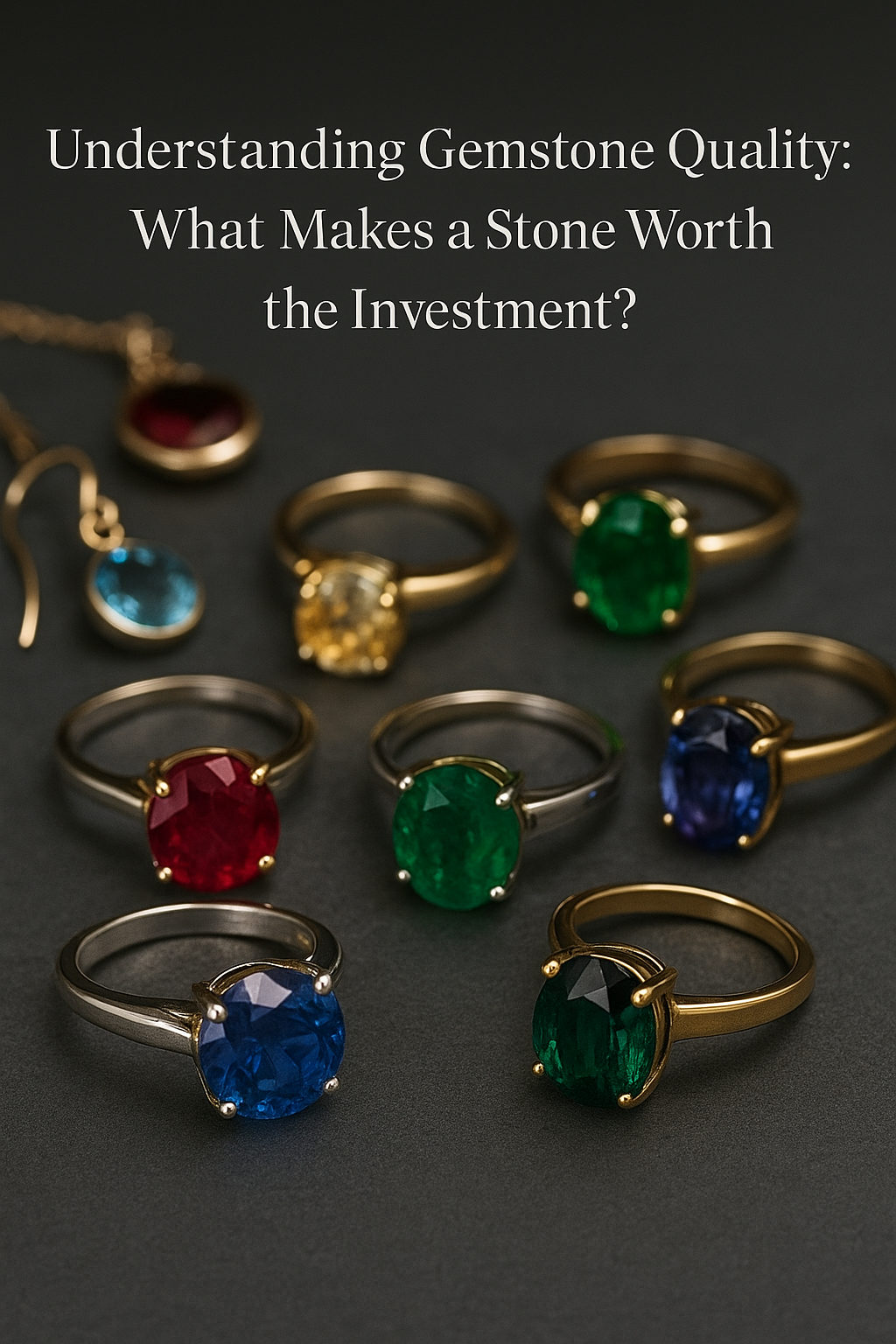 Understanding Gemstone Quality: What Makes a Stone Worth the Investment?