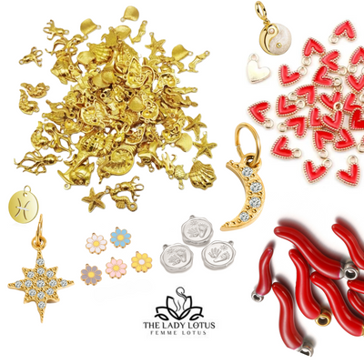The Lady Lotus Charms: Tiny Symbols, Timeless Stories