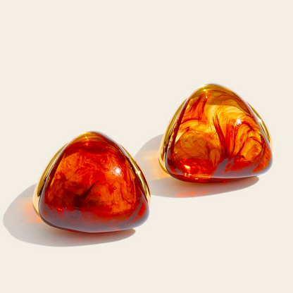 Vanilla & Honey Stud Earrings