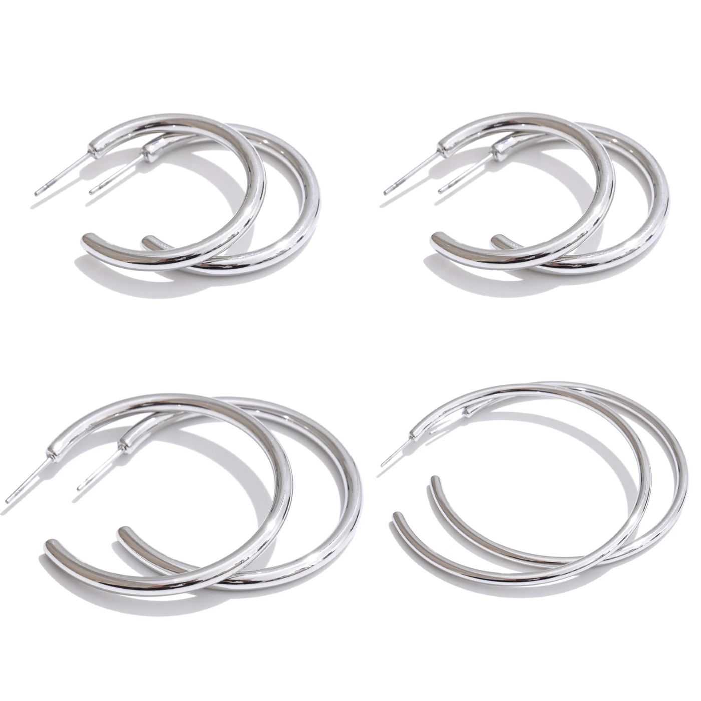 Willow Hoops Earrings