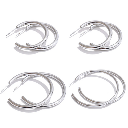 Willow Hoops Earrings