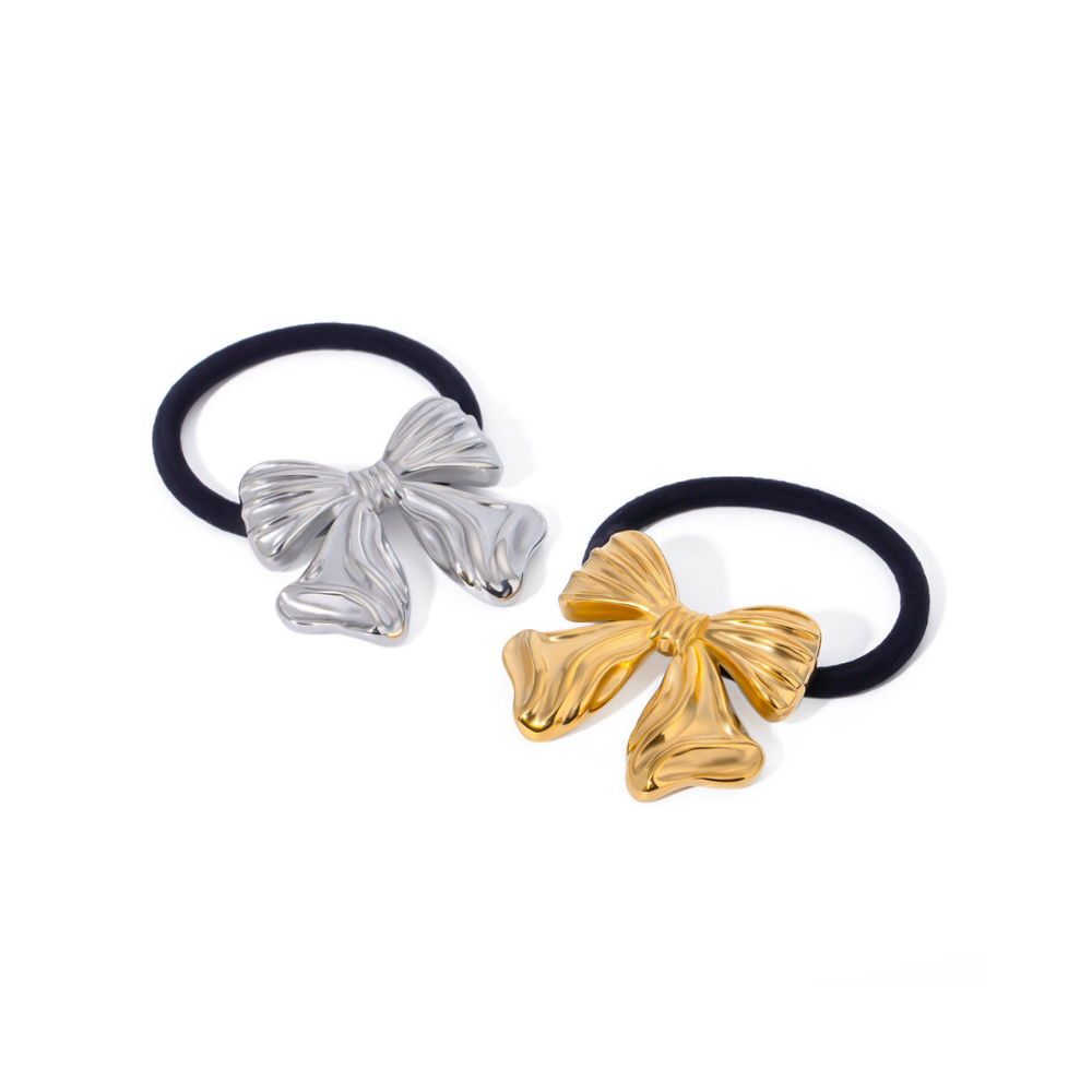 Warmth Bow Hair Tie