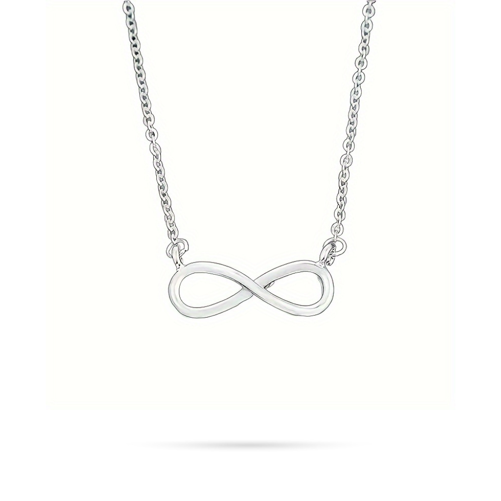 Infinity Symbol Pendant Chain Necklace