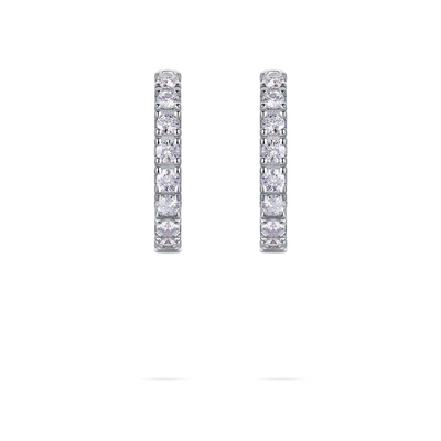 Imperial Peony Moissanite Earrings