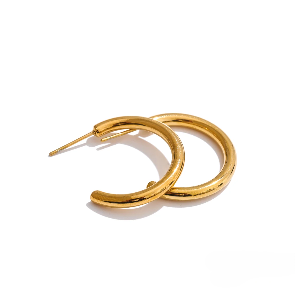 Willow Hoops Earrings