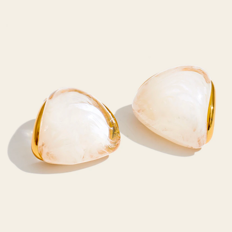 Vanilla & Honey Stud Earrings