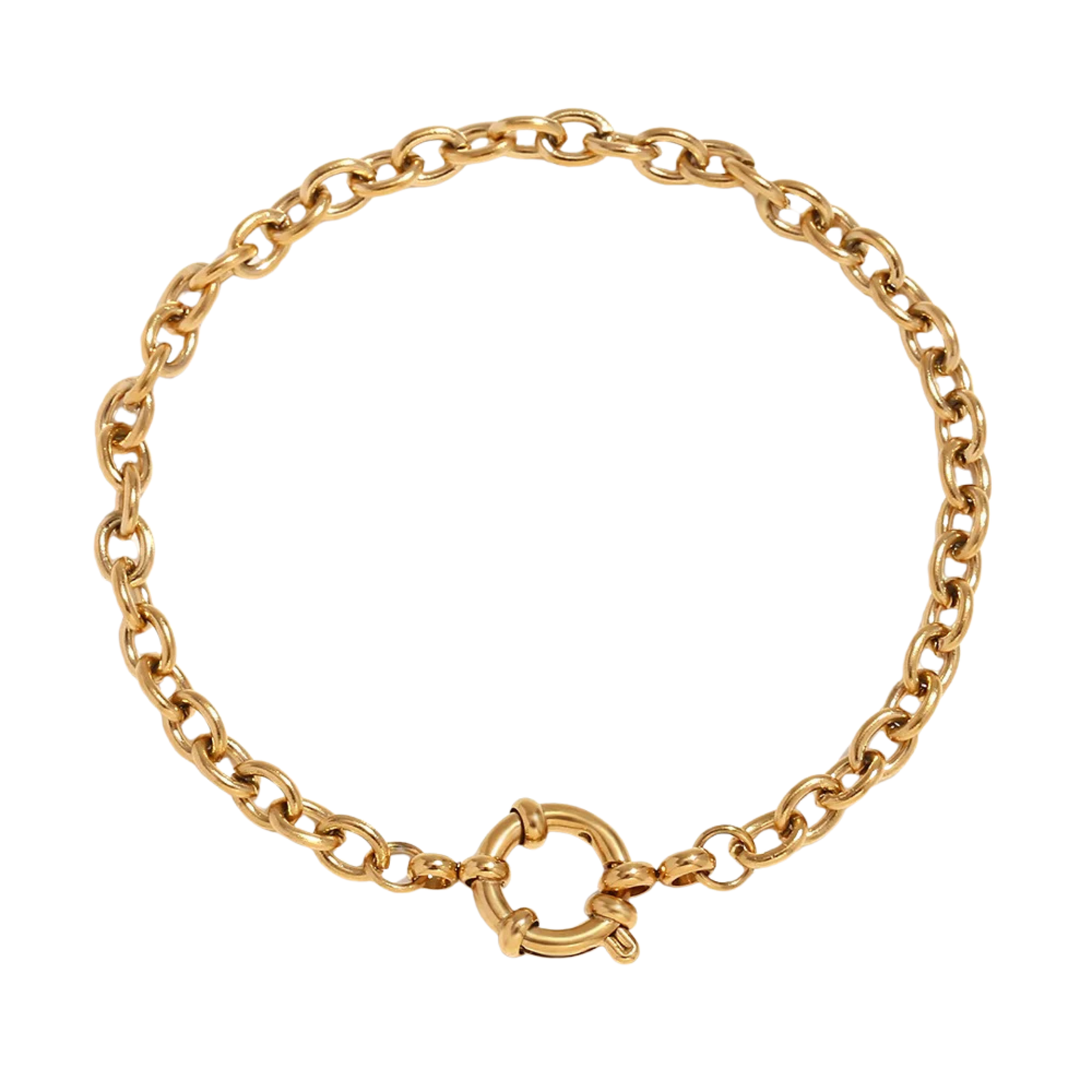 Circle Clasp Bracelet