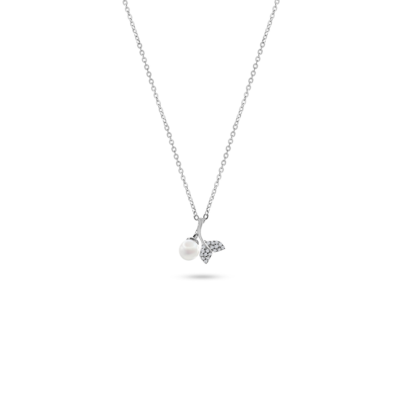 Silver Moon Necklace