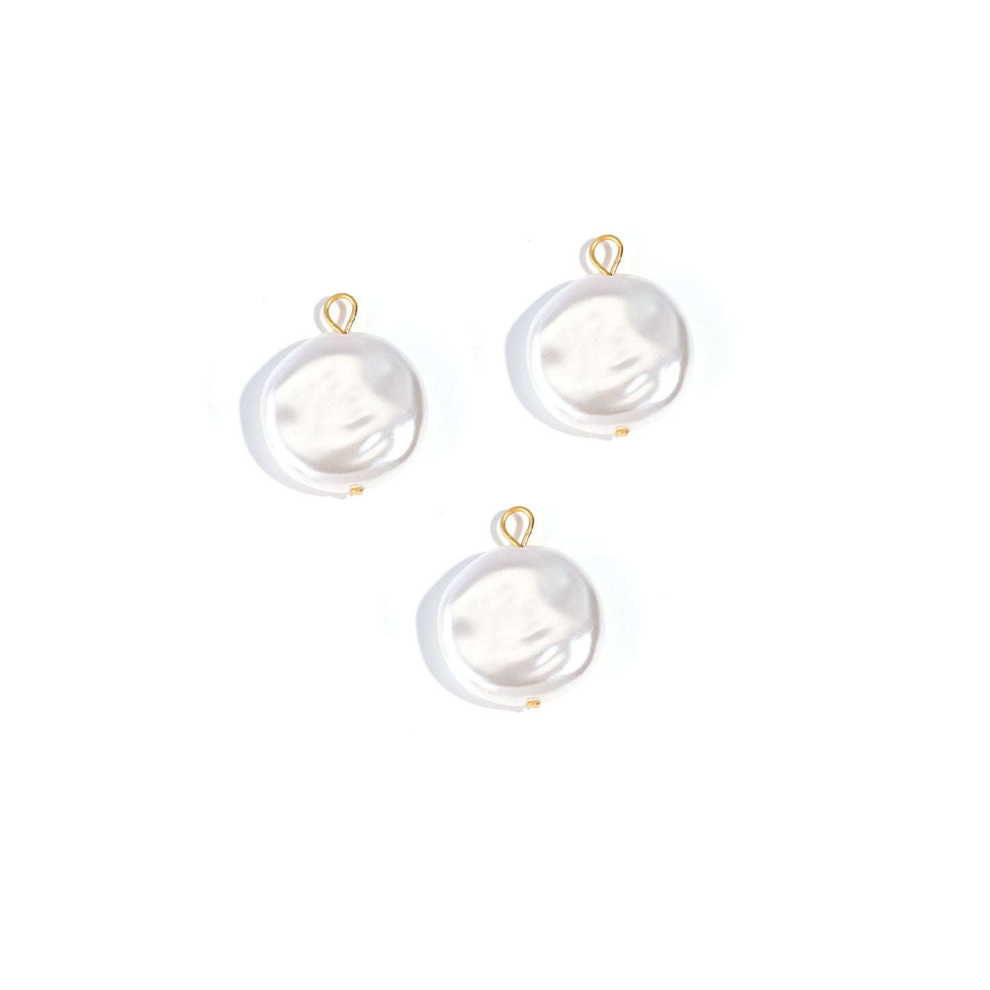 White Pearl Charms