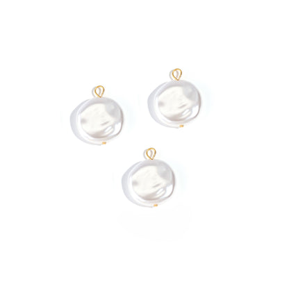 White Pearl Charms