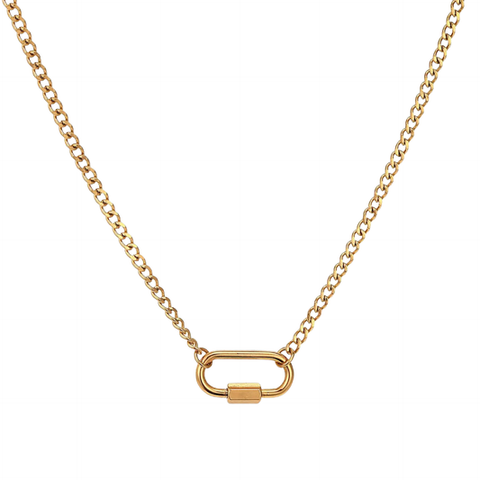 Lock Link Necklace