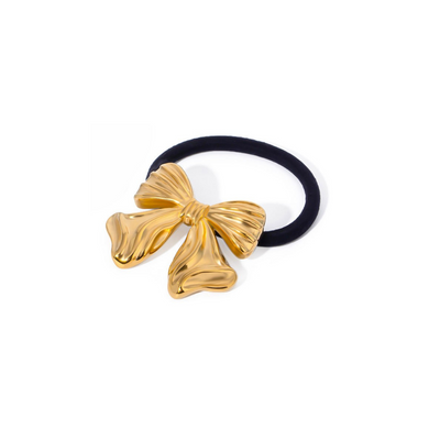 Warmth Bow Hair Tie