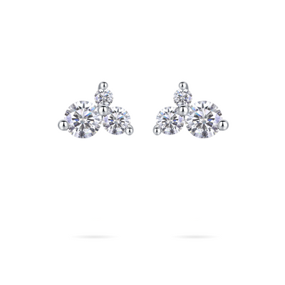 Celestial glowing Moissanite Earrings