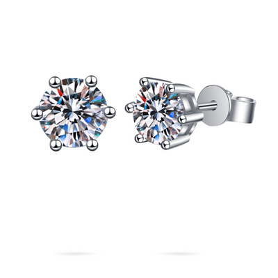 Enchanting Scent Moissanite Earrings