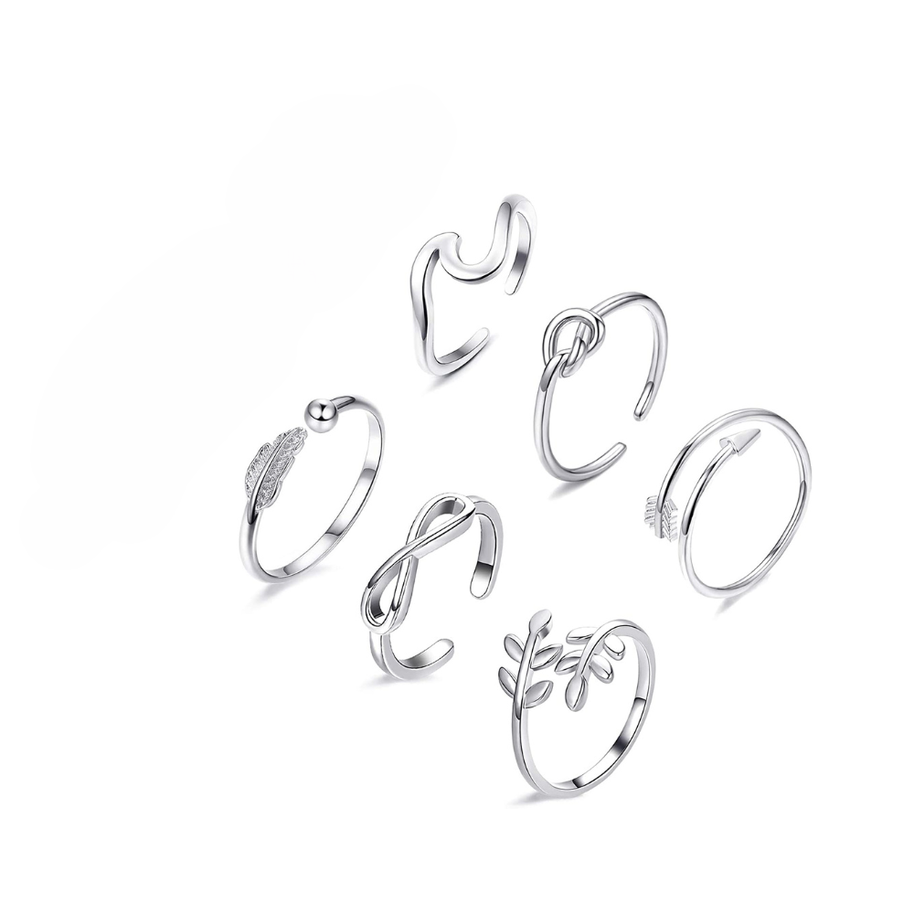 Sunlit Breeze Toe Ring