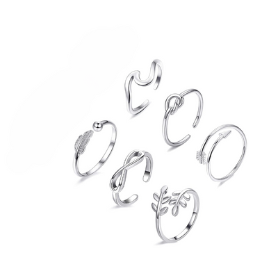 Sunlit Breeze Toe Ring