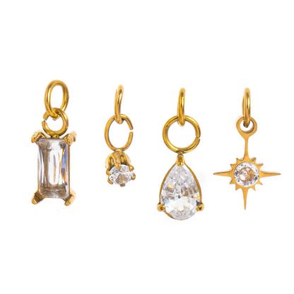 Light champagne Charm - April