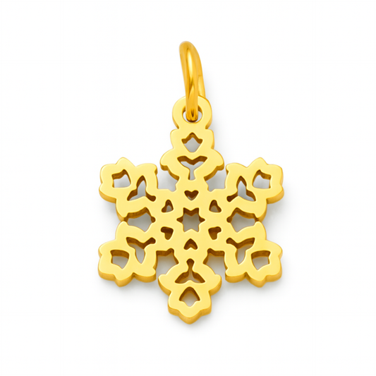 Winter Snowflake Charm