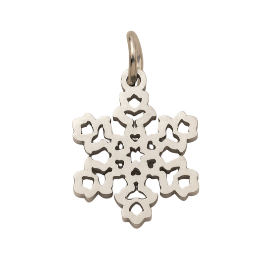 Winter Snowflake Charm