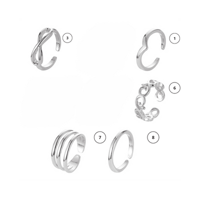 Ocean Breeze Toe Ring