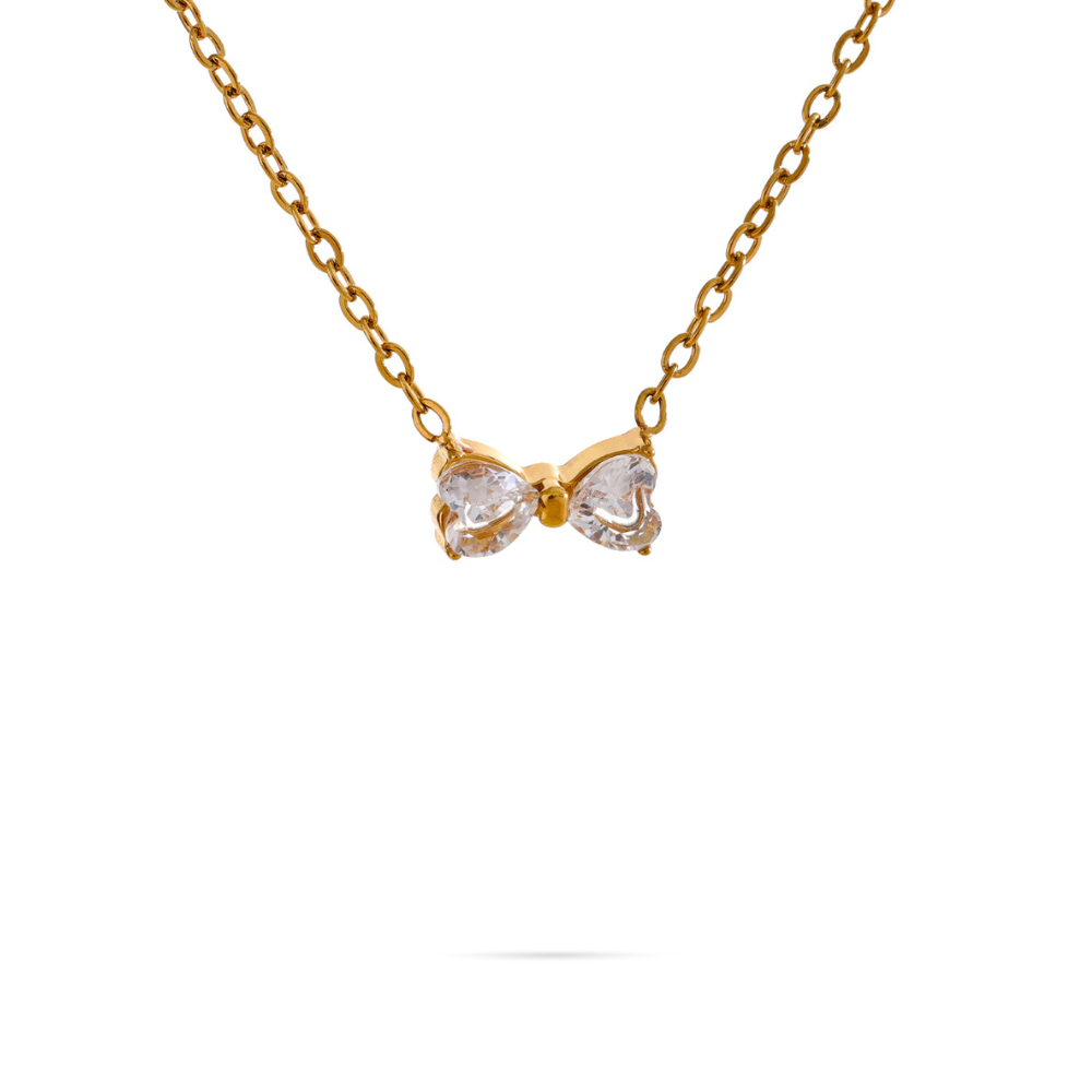 Bowknot Bow Glowy Necklace