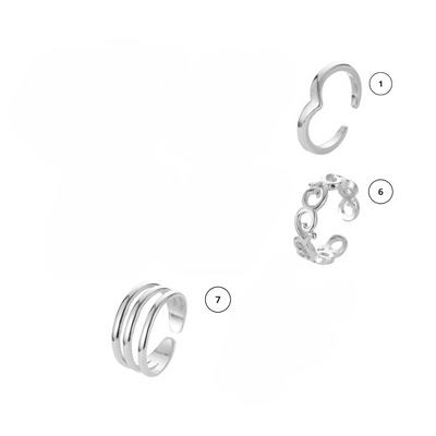 Ocean Breeze Toe Ring