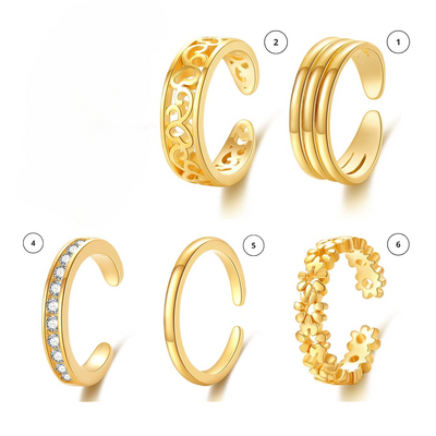 Seaside Glow Toe Ring