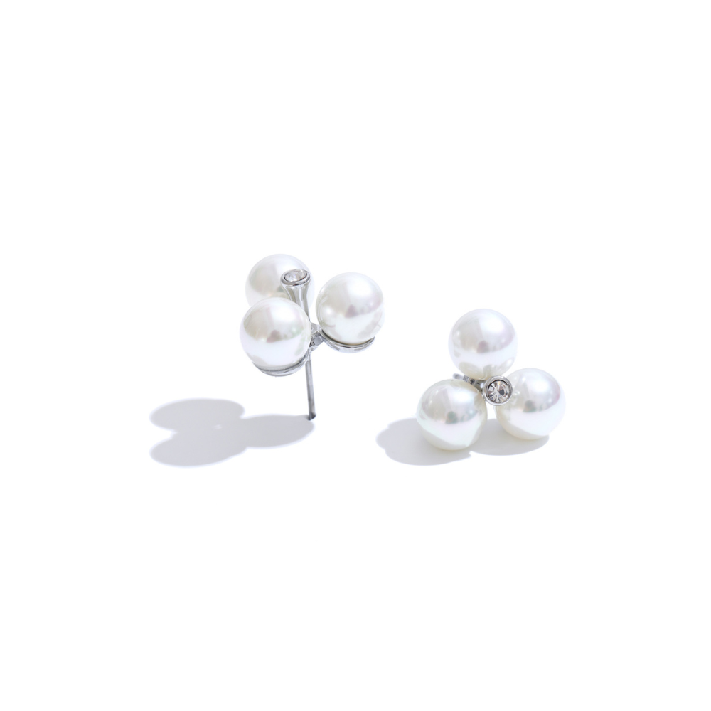 Fan Flower STUDS Earrings