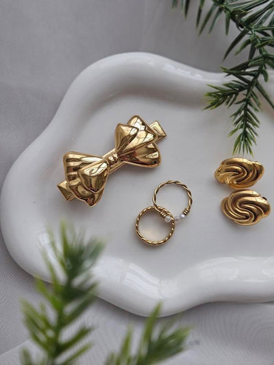 Ornate Bow Hair Clip
