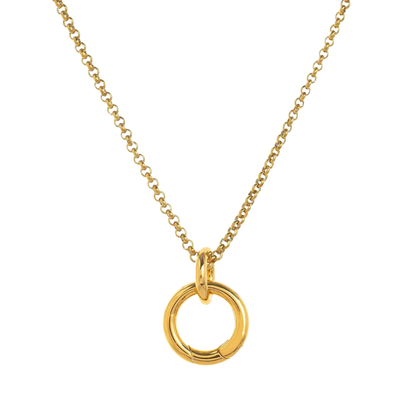 Linked O Necklace