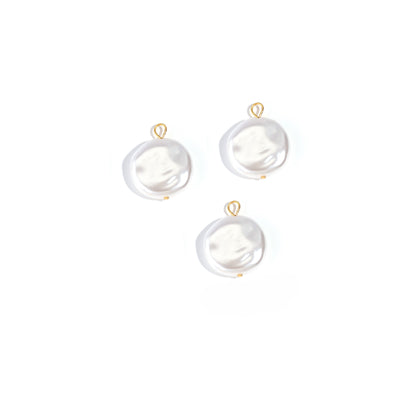 White Pearl Charms