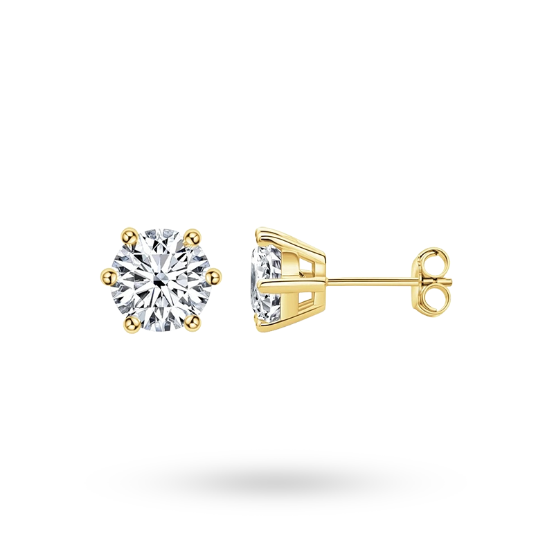 Enchanting Scent Moissanite Earrings