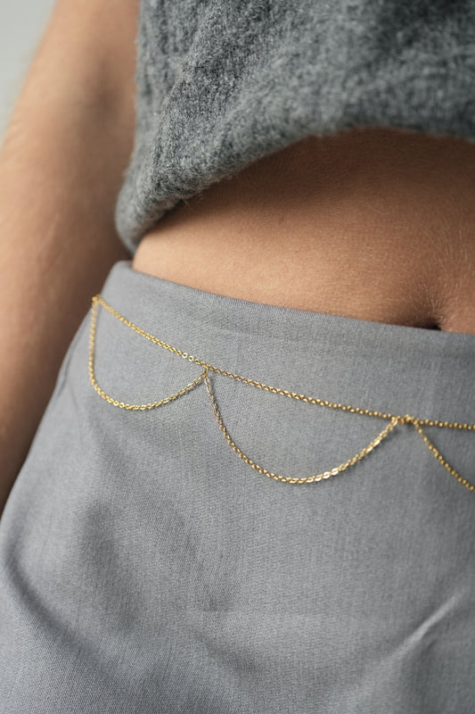 Chaîne de corps ensoleillée