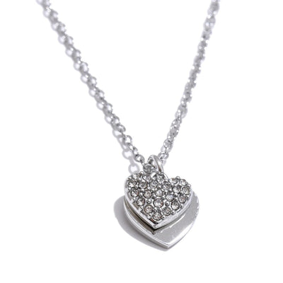 Double Heart Necklace
