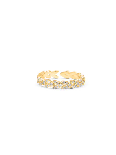 Midnight Lily Ring