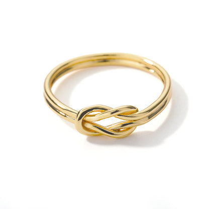 Double love Knot Ring