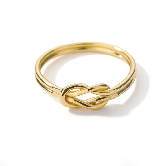 Double love Knot Ring