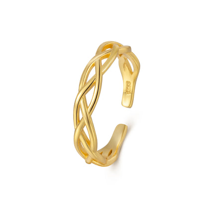 Twist Band Toe Ring