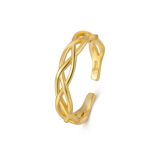 Twist Band Toe Ring