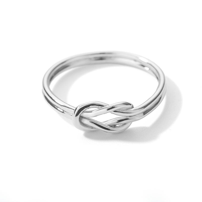 Double love Knot Ring